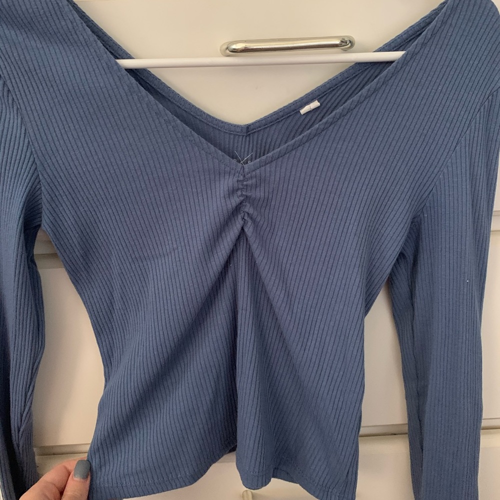 cropped long sleeve